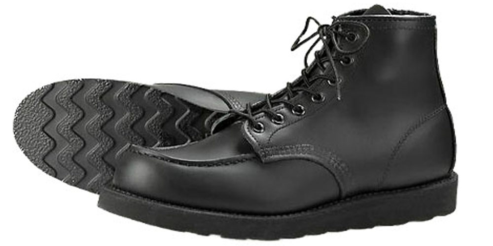 Redwing Black Traction Tread