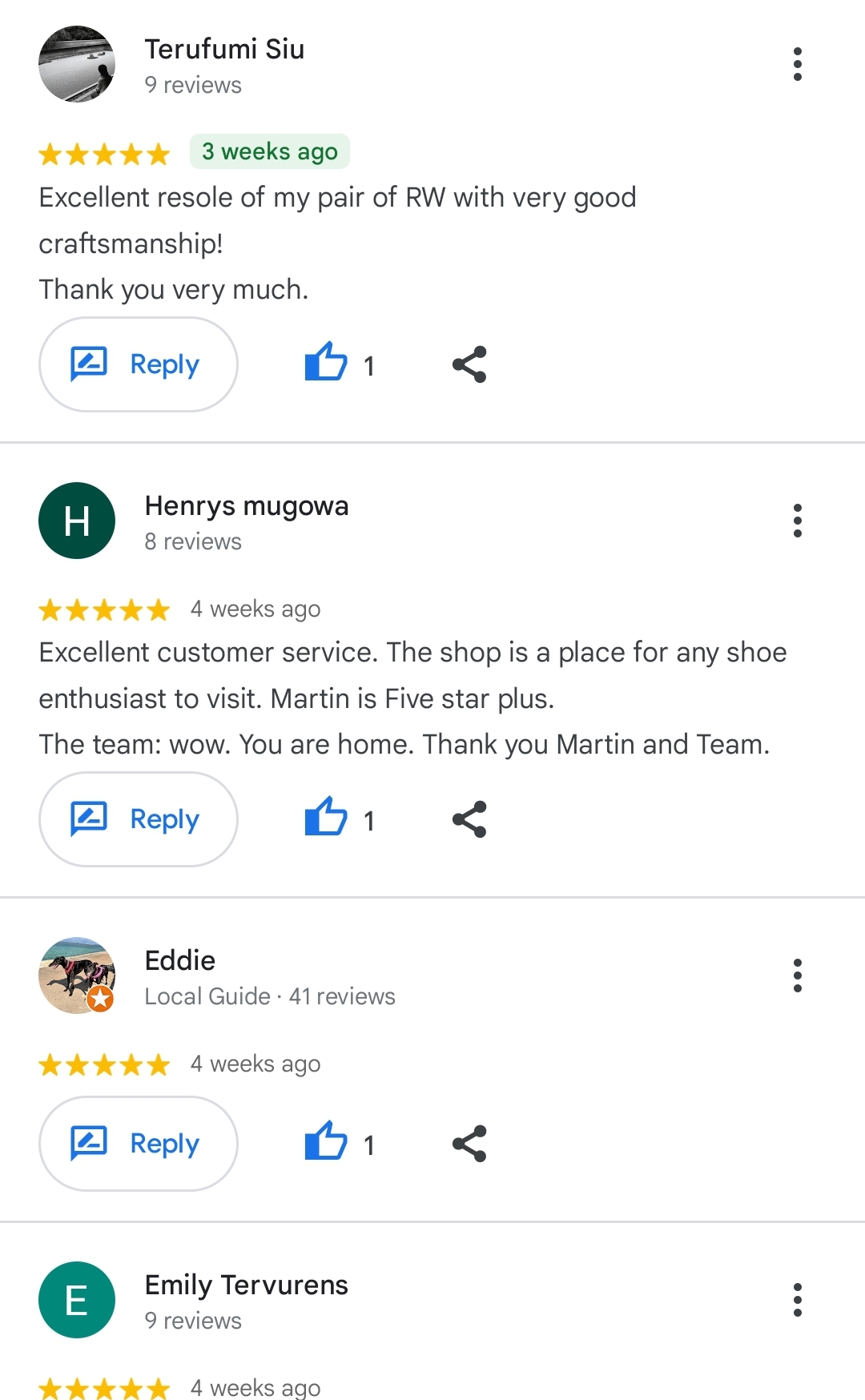 original cobblers reviews