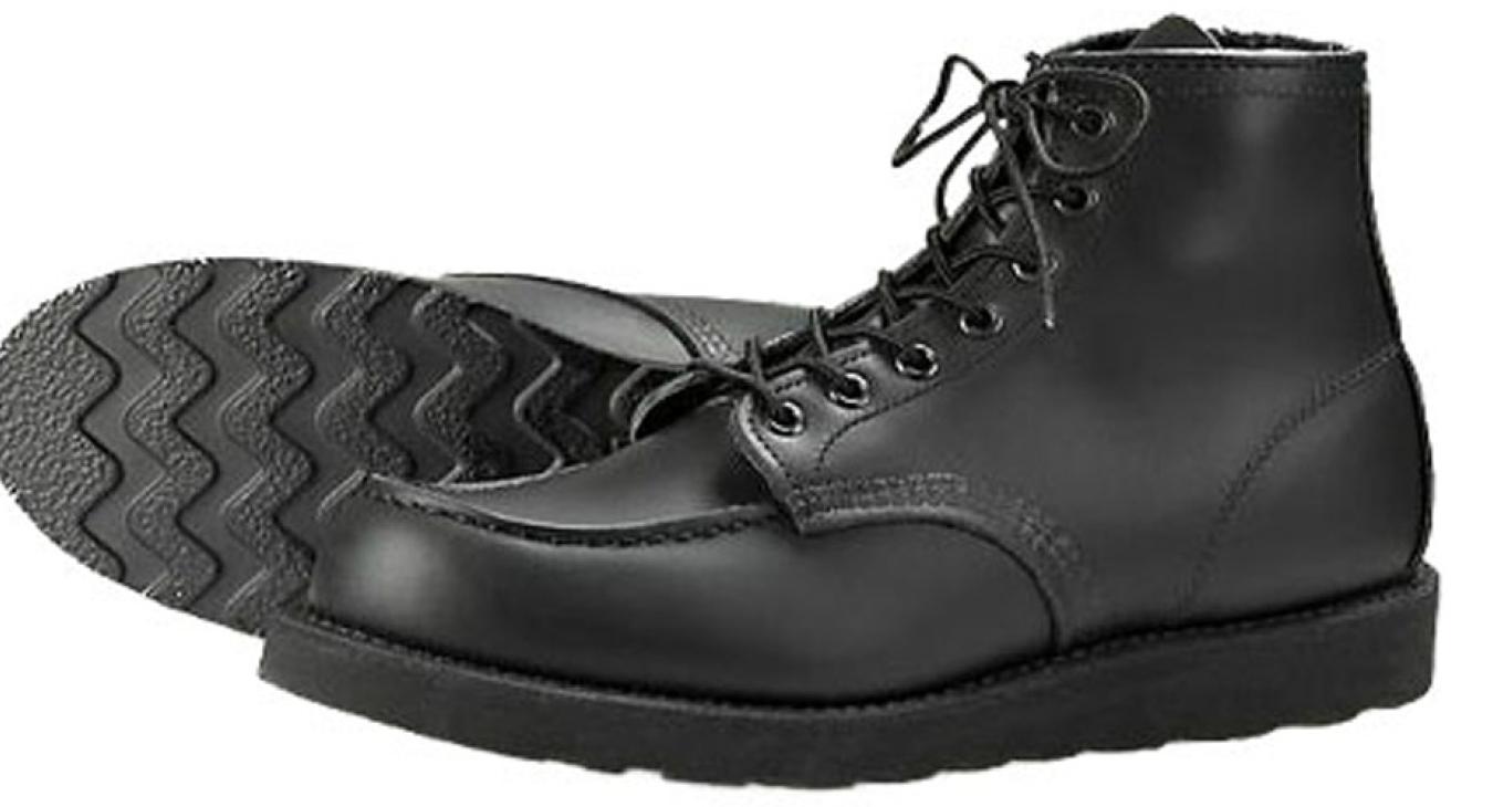 Redwing Black Traction Tread